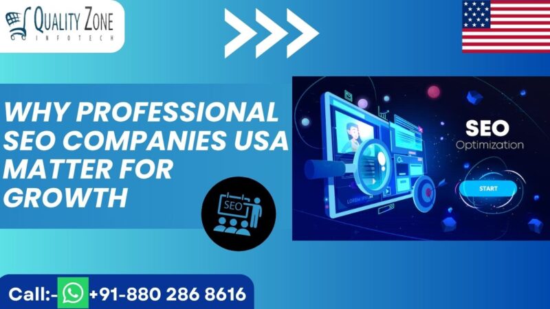 Why Professional SEO Companies USA Matter for Growth